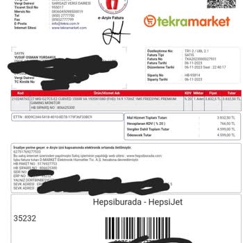 Tekramarket Hepsiburada Pişmanlıktır Bozuk Ürün Gönderip Arkasında Durmuyorlar