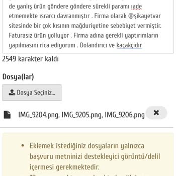 Trendyes Müşteriyi Aldatan Firma