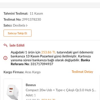 Trendyol Hediye Çeki Hakkı Kayboldu