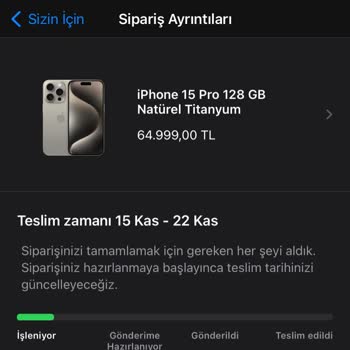 Appleturkiye.com (özel) Apple 15 Pro Teslimatlarını Geciktirmesi