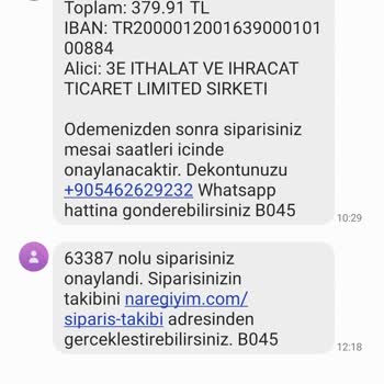 Nare Giyim Siparişim Neden Kargolanmadı?