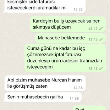 Kale Güvenlik Satışı Yapılmış Ürünlerin Hiçbir Şekilde İadesi Yok