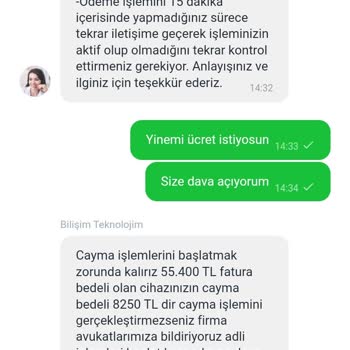 Tekno İletişim Çekiliş Vaadiyle Mağduriyetim