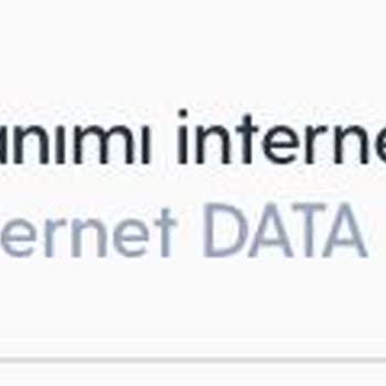 Turkcell Kullanılmayan İnternet Sorunu Ve Çözüm Odaklarının Olmaması