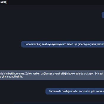 GameSatış Mağaza Ve Canlı Destek Yetersizliği.
