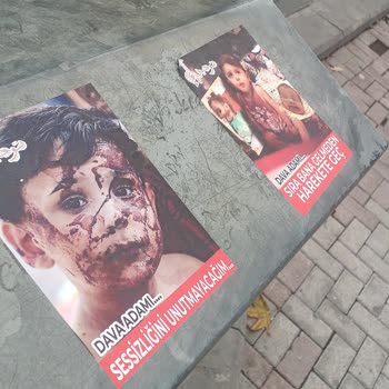 Konya Büyükşehir Belediyesi Uygunsuz Ve Şiddet İçerikli Afiş