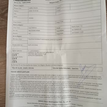 Xiaomi Cihazımın Ana Kartı Yurt Dışı