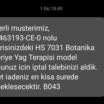 Arçelik'in İade Etmediği Para