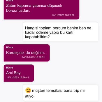 QNB Finansbank Canlı Müşteri Hizmetinin Laubaliliği