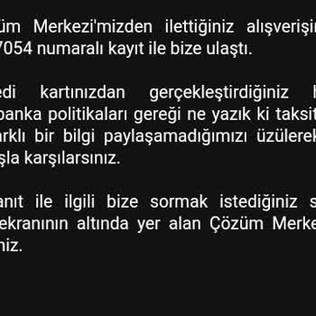 Enpara Hepsiburada Üzerinden Almış Olduğum Ürüne Taksitlendirme Yapmıyorlar
