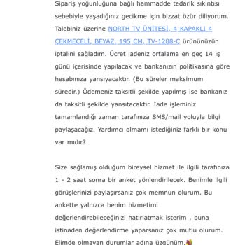 Vivense Teslimat Tarihi Ve Ham Madde Sıkıntısı