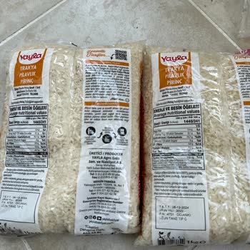 Yayla Bakliyat 4 Paket Kurtlu Pirinç