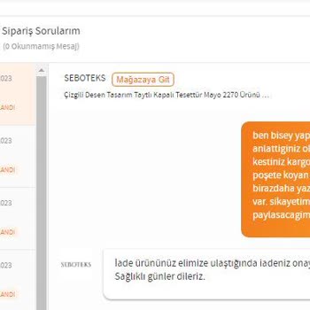 Trendyol Yanlış Ürün Sonrası Satıcı Üslubu Hk.