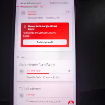 Vodafone Hot Spot Sınırı