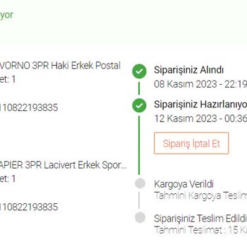 FLO Ayakkabı Kargo Gecikmesi, Ürün Kargolanmadı