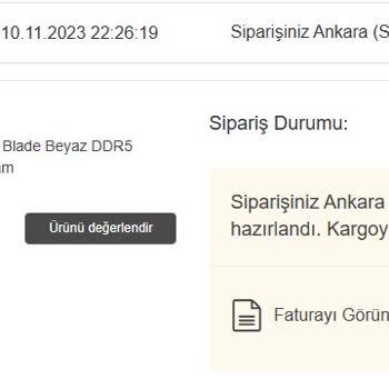 Vatan Bilgisayar'ın Ürünü Kargoya İletme Problemi