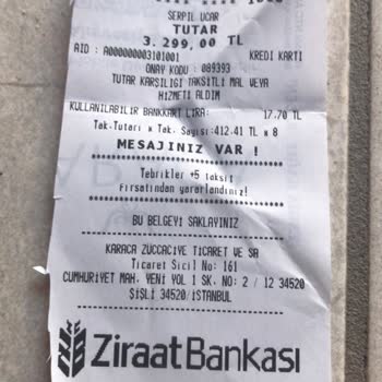 Karaca Züccaciye Ürünlerimin Eksik Gelmesi.
