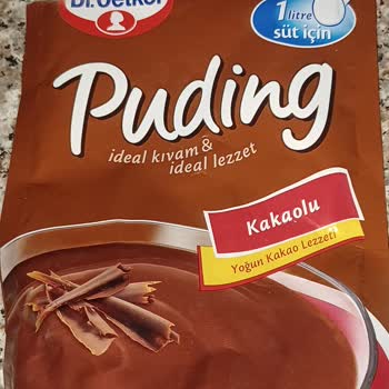 Dr. Oetker Pudingin Su Gibi Olması