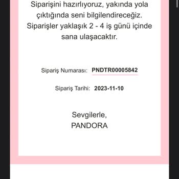 Pandora Mücevher 11.11 İndirimi Olarak Satışı Gerçekleştirilen Ürünün İptal Edilmesi