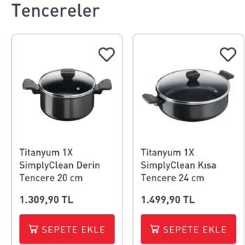 Tefal 2 Katı Fiyat Farkı