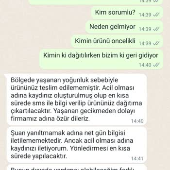Horoz Lojistik Zamanında Teslimat Yapmıyor