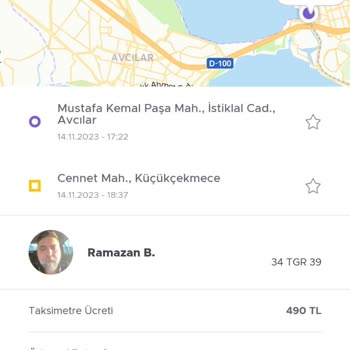 İstanbul Taksiciler Esnaf Odası (ITEO) Taksı Yol Uzatması