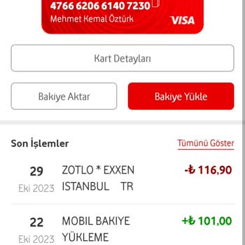 Exxen Vodafone Pay Hesabımdan Para Çekti