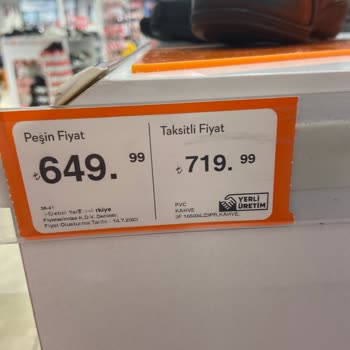 FLO Ayakkabı Kasa Ve Reyon Fiyat Farkı Çıkması