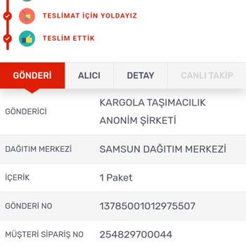 Kargomsende Kargom Gelmedi Teslim Edildi Mesajı Geldi