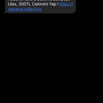 Vodafone Hattıma +44/+49 Dan Gelen Mesajlar
