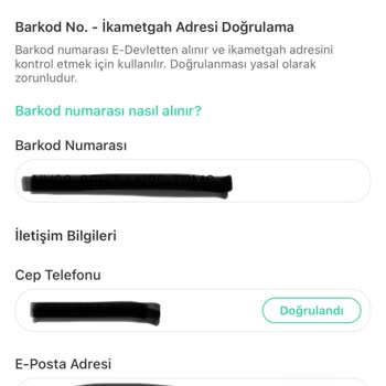 Dolap Fatura Bilgileri Kabul Etmiyor