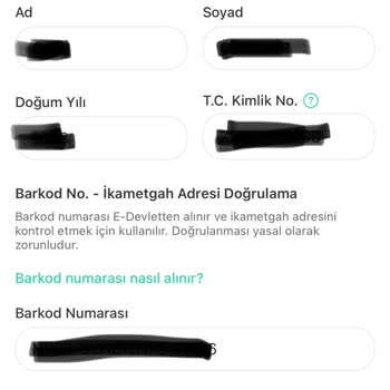 Dolap Fatura Bilgileri Kabul Etmiyor