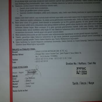 Arnica Küçük Ev Aletleri Çaycı Çay Makinesi