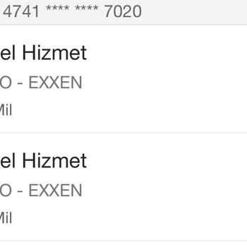Exxen Üyeliğim Olmadığı Halde Kartımdan Para Çekti