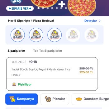 Domino's Pizza Sipariş Gecikmesi Ve Siparişin Durumu