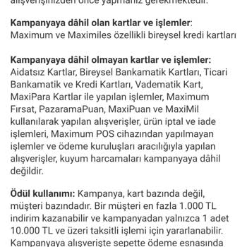 İş Bankası E Ticaret Kampanya Hatası