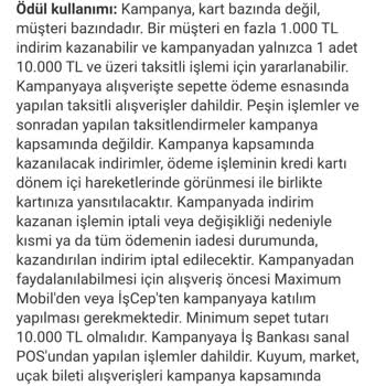 İş Bankası E Ticaret Kampanya Hatası