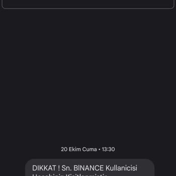Binance Varlıklarınız Bloke Edilecektir.