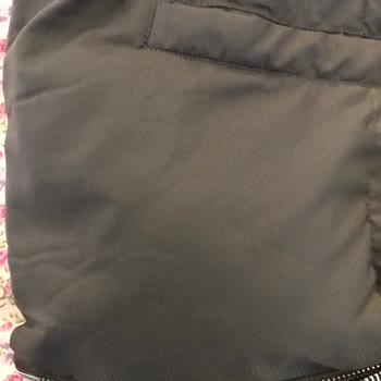 Bershka Şişme Mont Elyaf Toplanması