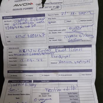 Awox Uzun Süren Servis Bekleyişi