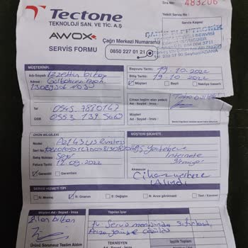 Awox Uzun Süren Servis Bekleyişi