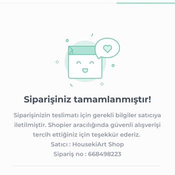 HousekiArt Shop Shopier Üzerinden Siparişim Gönderilmedi, Satıcıyla İletişime Geçmiyor