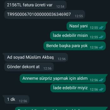 İninal Kart Online Alışverişte Mağduriyetim