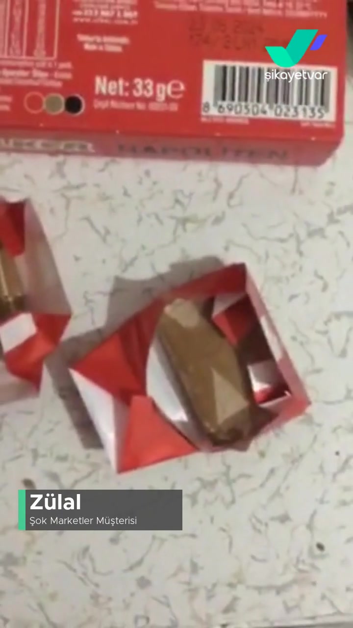 Şok Marketler Ülker Çikolata Bozuk Satılıyor! videonun kapak resmi