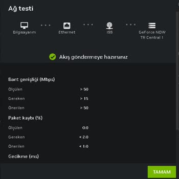 Geforce Now Powered By Game+ İnternetim İyi Olmasına Rağmen Kasıyor!