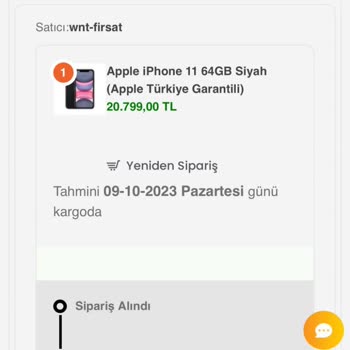 Wnt.com.tr Sipariş İptali Ve Ürün Bedeli