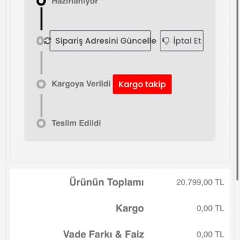 Wnt.com.tr Sipariş İptali Ve Ürün Bedeli