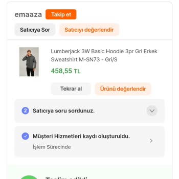 Hepsiburada Ürün Teslim Edilmedi