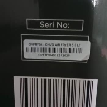Onvo Airfry Boya Dökülmesi. Ürününe Sahip Çıkmıyor