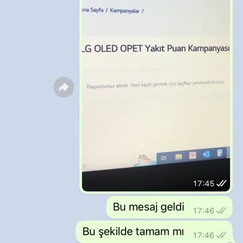 LG Televizyon Yakıt Kampanyasında Aldatıldım